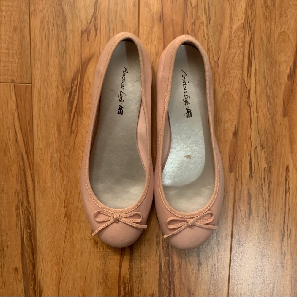 AE Light Pink Ballet Flats